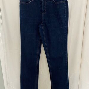 Jones New York Blue Straight Leg Jeans